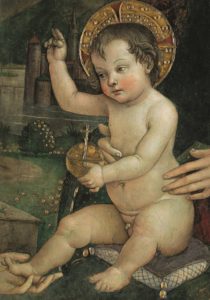 Il Bambin Gesù delle mani di Pinturicchio