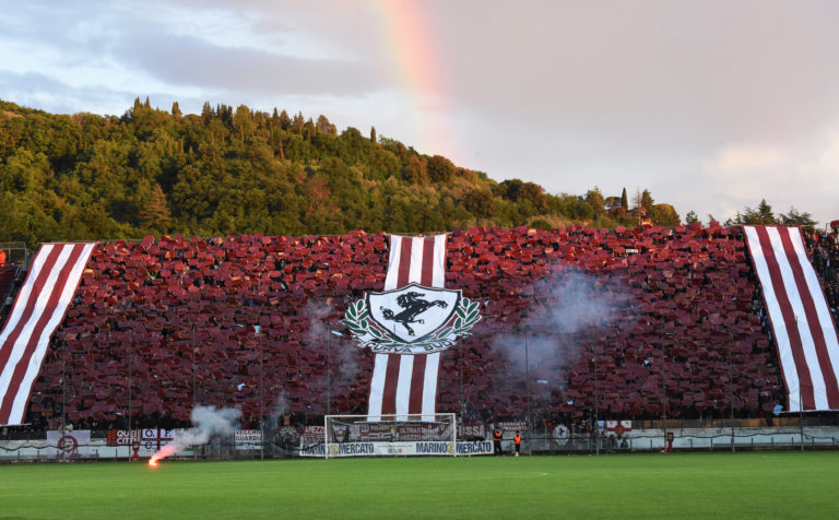Disinnescata la ‘mina vagante’: l’Arezzo affronta l’Entella senza la curva Minghelli