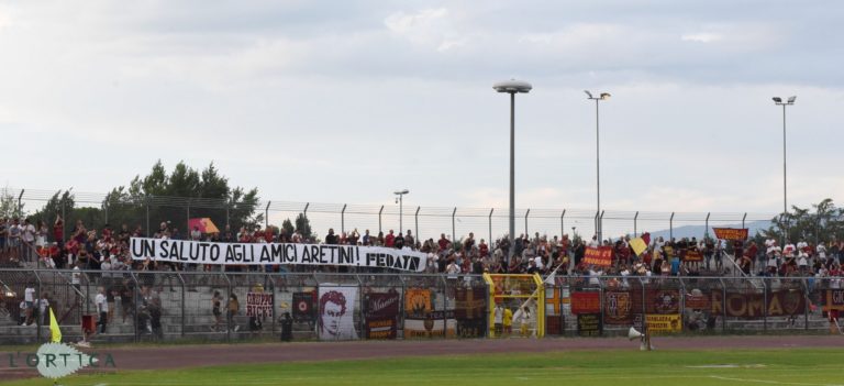 Arezzo Roma 1-3  le foto
