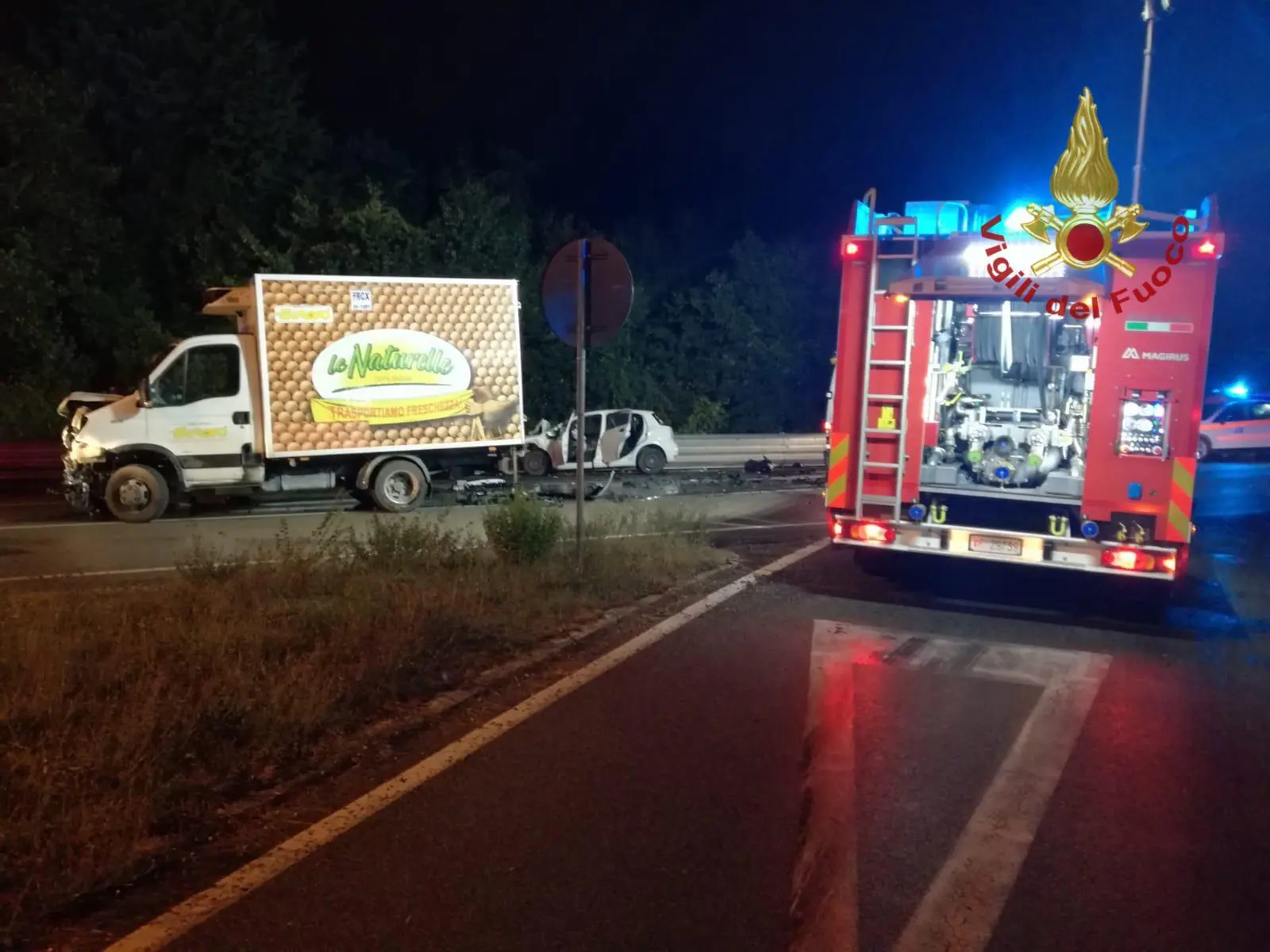 Incidente Scontro auto furgone