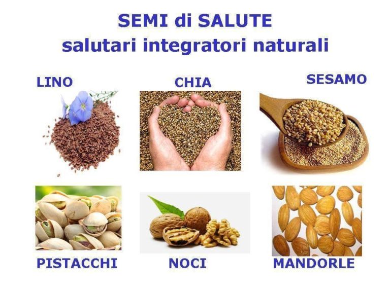 I semi della salute integratori naturali