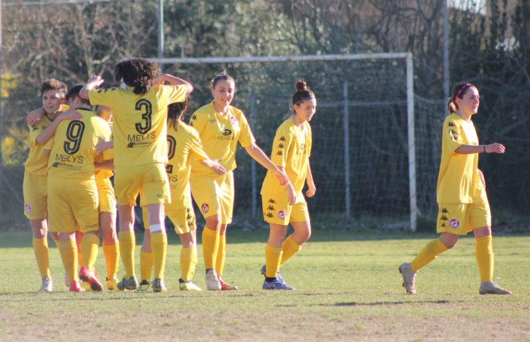 L’Arezzo Calcio Femminile ferma  il Sassari, seconda della classe: 1-1