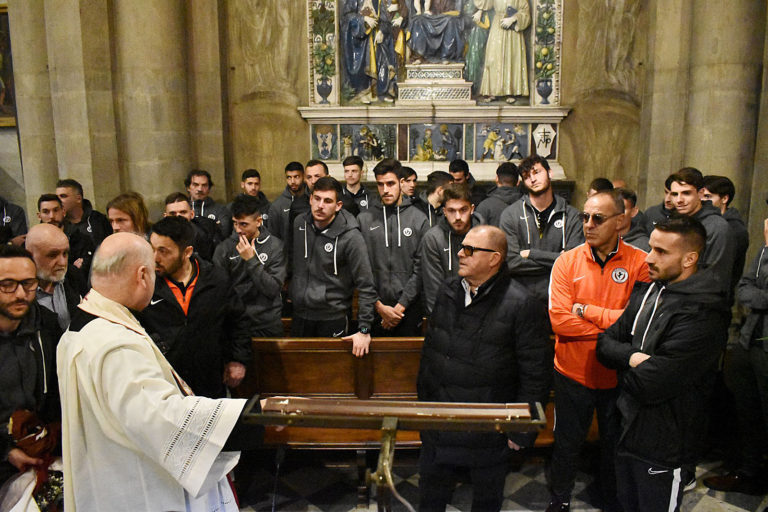 La S.S. Arezzo in visita al Duomo per la Madonna del Conforto