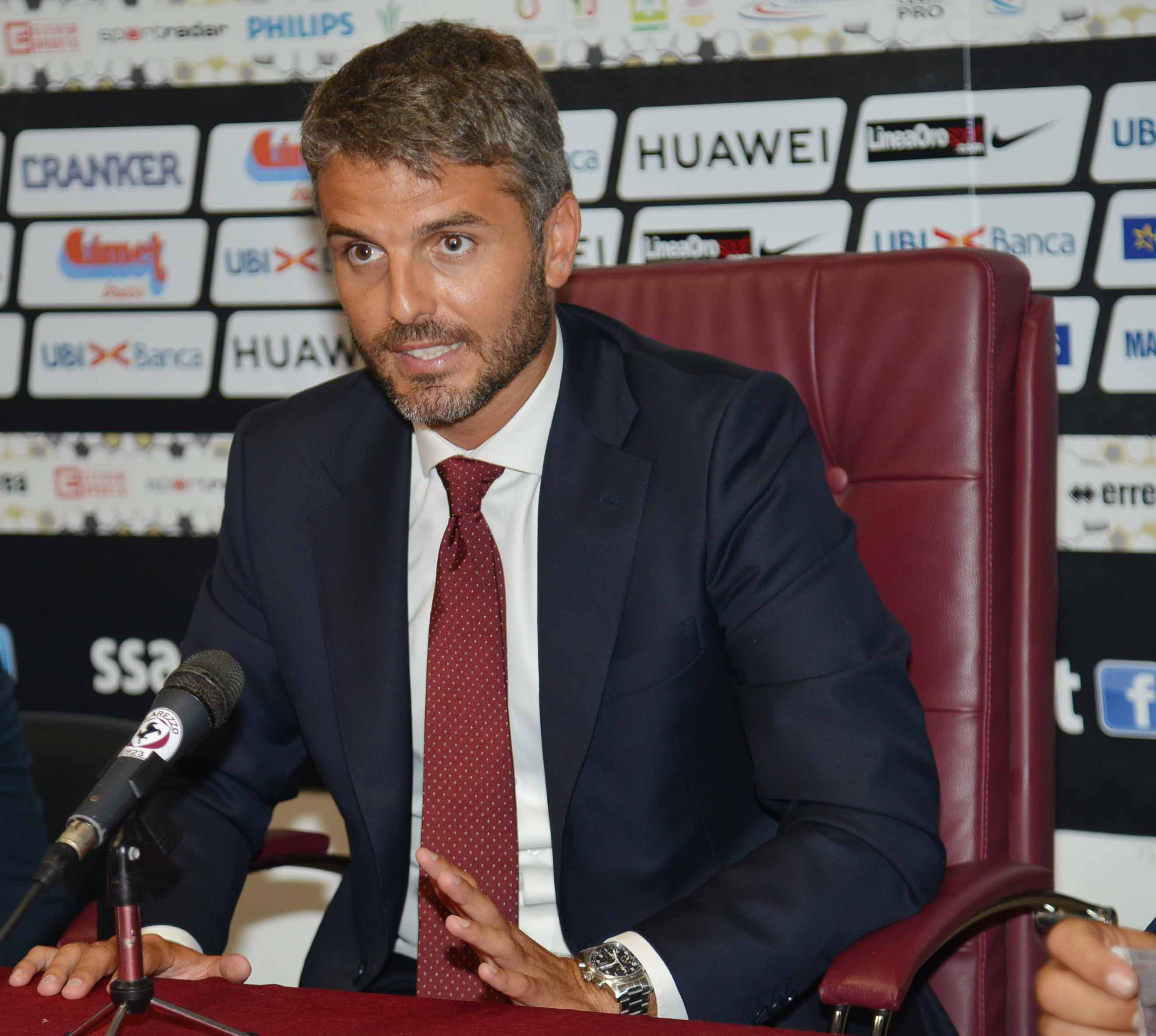 Riccardo Fabbro, direttore generale dell'Arezzo