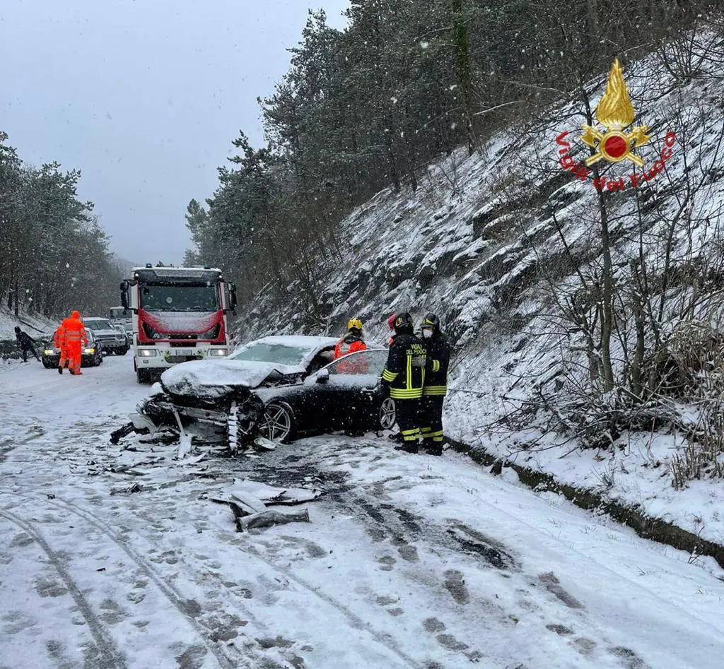 Vigili del fuoco incidente