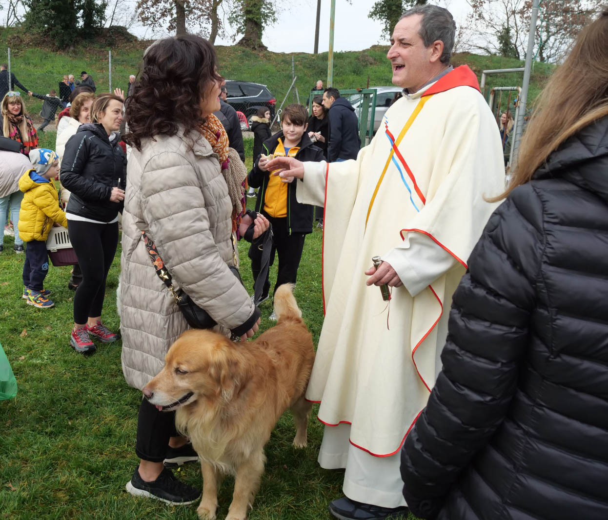 Bagnoro benedizione degli animali