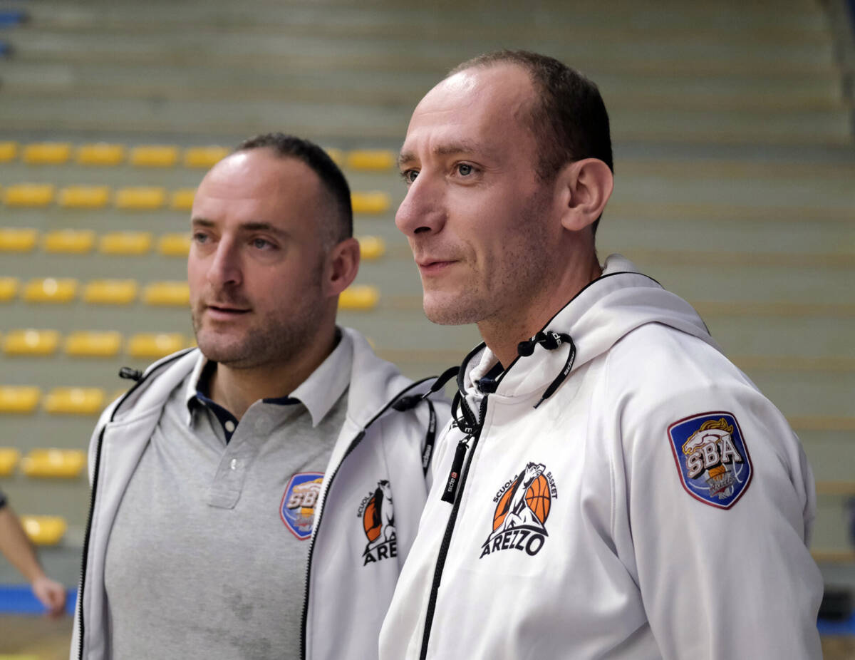 Sba Staff tecnico Marco Evangelisti e Stefano Liberto