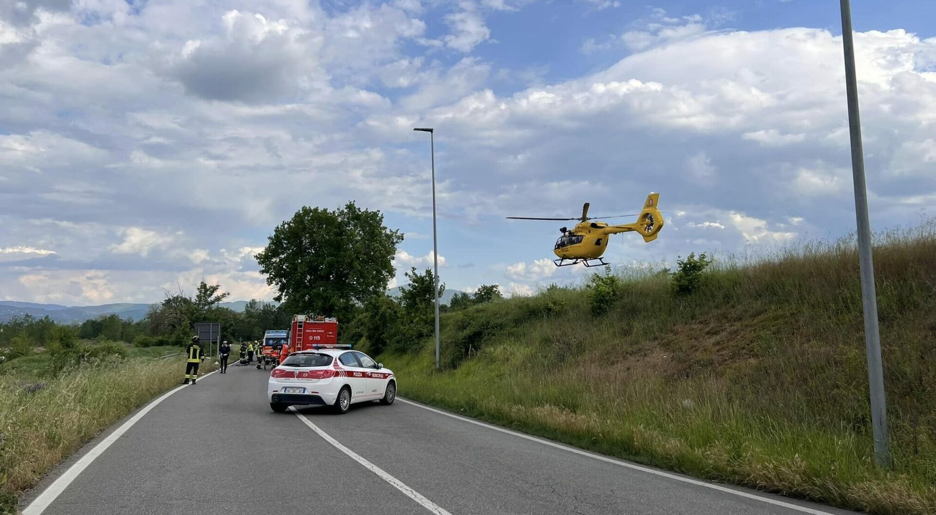 Incidente sulla strada provinciale 21 tra Chiani e Indicatore, un morto ...