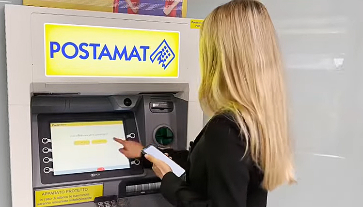 sportello atm poste