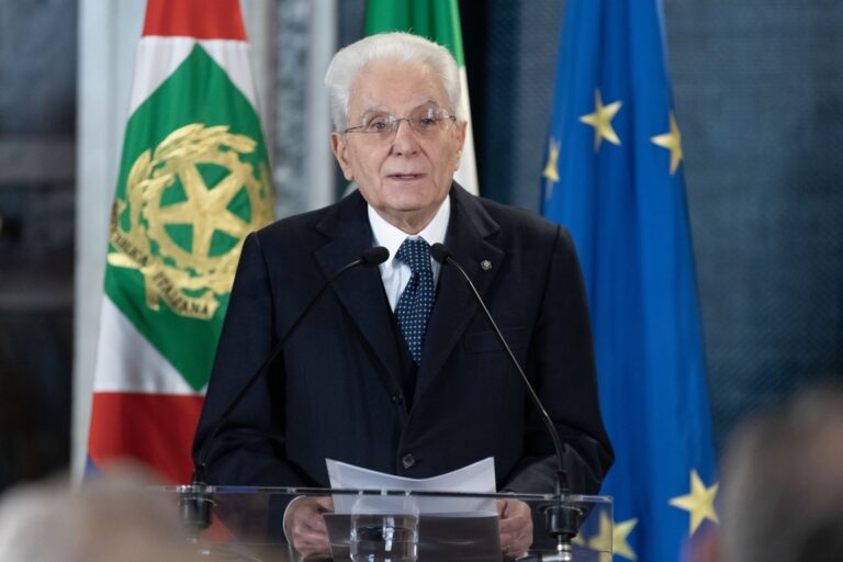 Il Presidente Mattarella in visita a Civitella in Val di Chiana