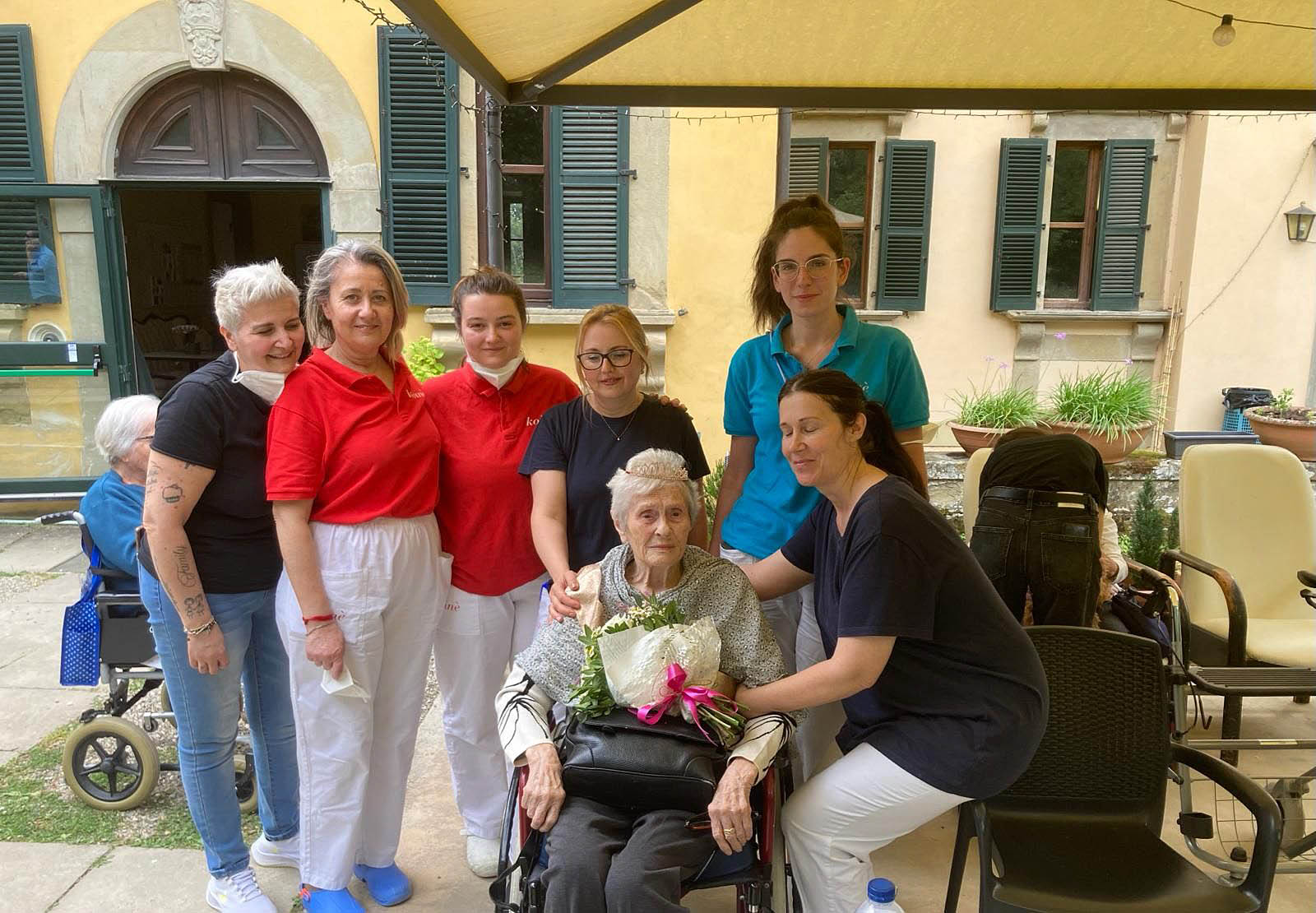 Cent’anni di storia: Giuliana festeggia il secolo a Villa Fiorita