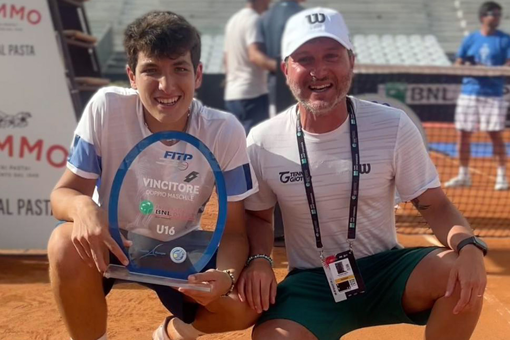 Raffaele Ciurnelli del Tennis Giotto trionfa agli Internazionali d’Italia Under16