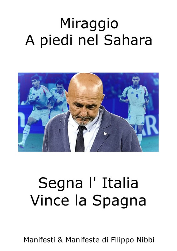 miraggio a piede nel sahara