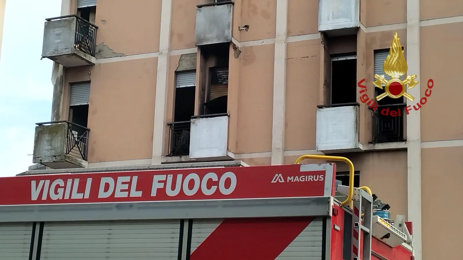 Incendio albergo valdarno