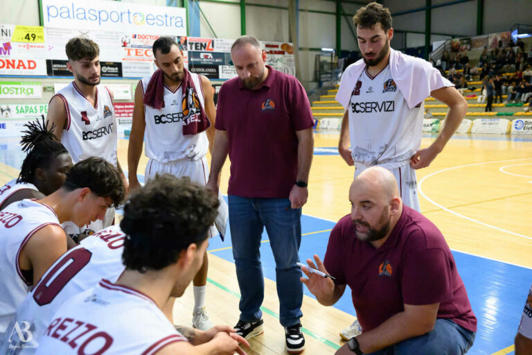 San Miniato espugna il Palasport Estra: prima sconfitta casalinga per la BC Servizi Arezzo