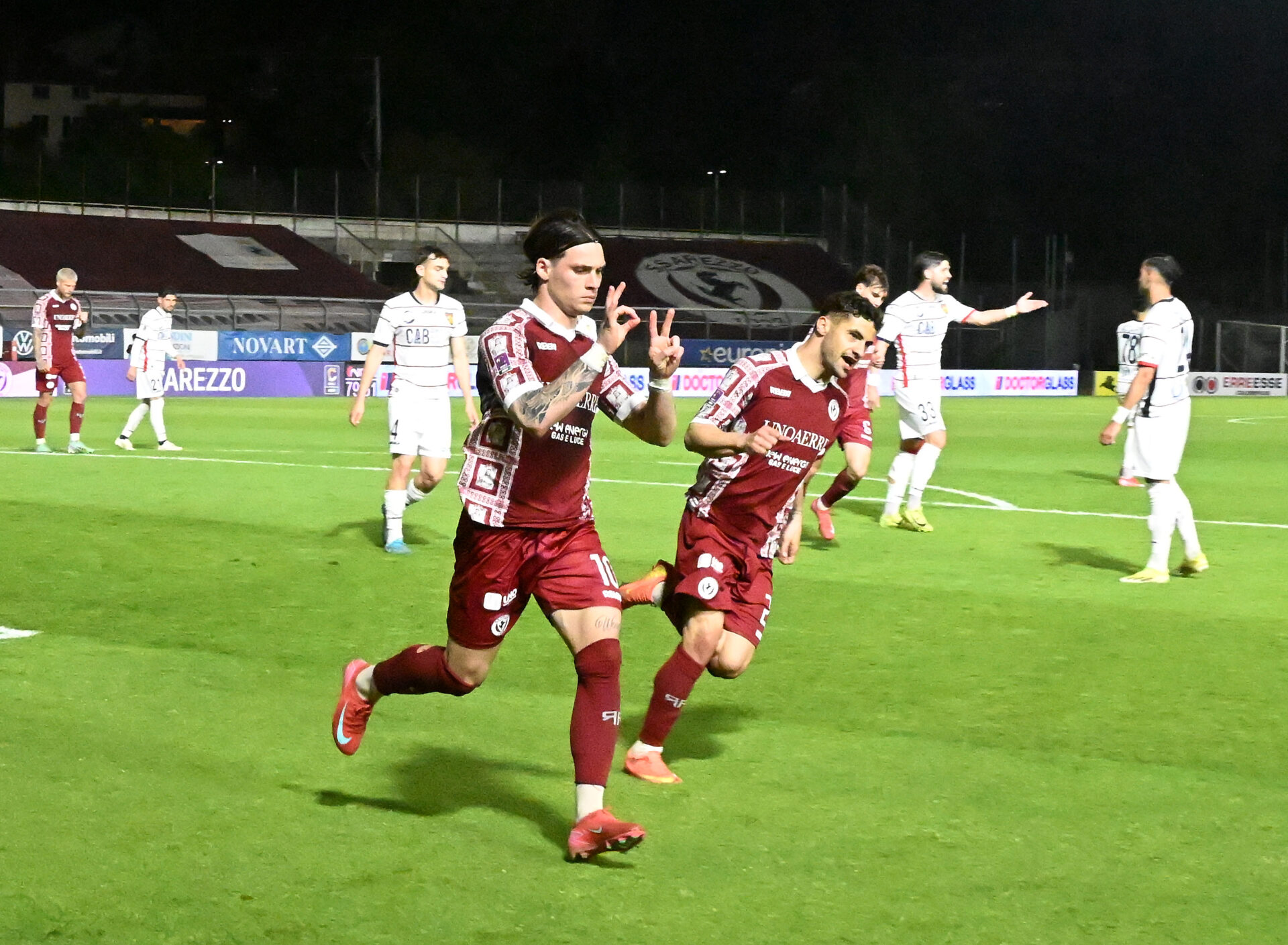 Arezzo Gubbio: la partita in 20 scatti Arezzo Gubbio: la partita in 20 scatti