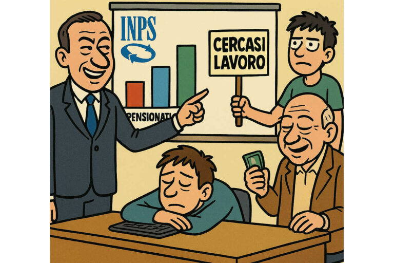 Arezzo: 96mila pensionati e zero lavori! INPS conferma: i vecchi campano, i giovani annaspano!
