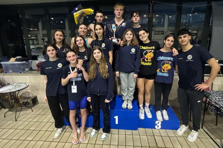 Chimera Nuoto brilla al ChiantiSwim: terzo posto e 46 medaglie. Ottimi risultati anche dagli Esordienti