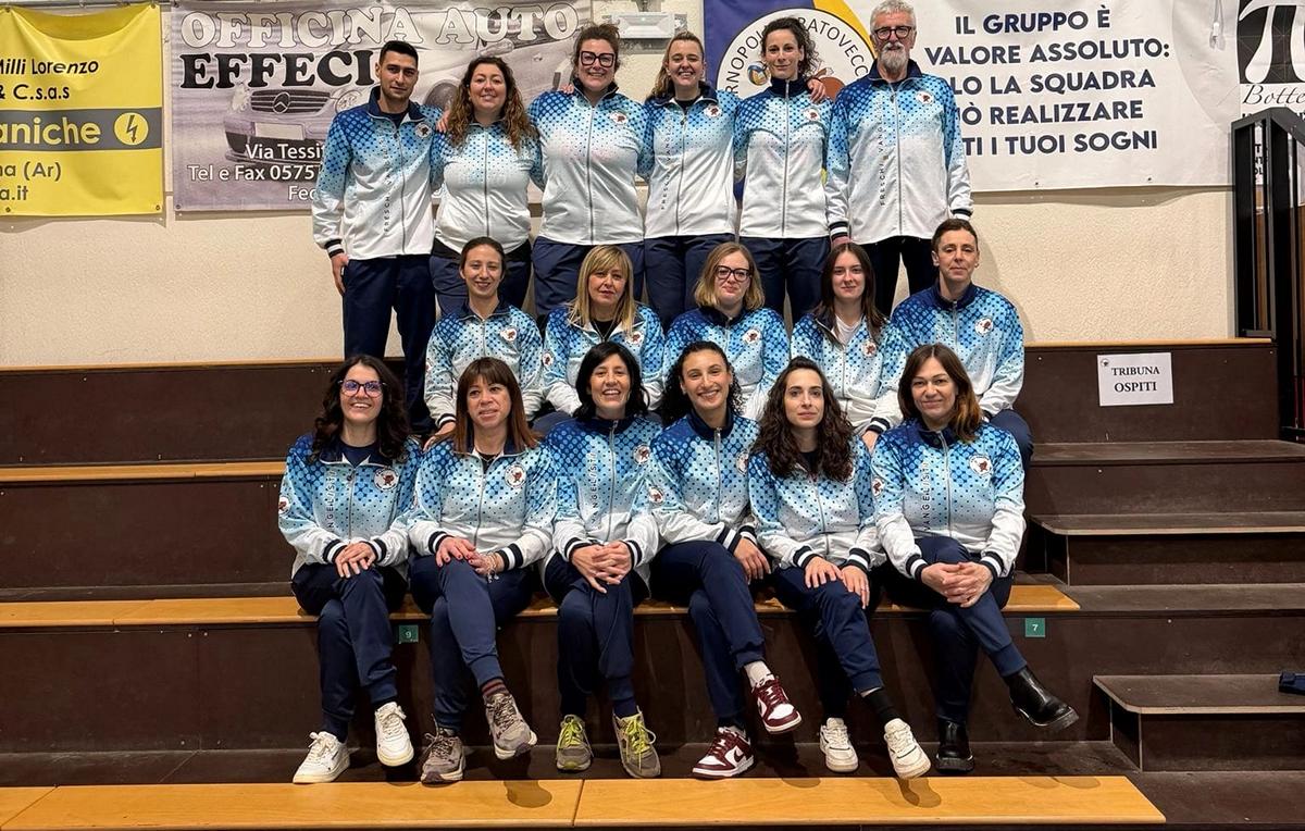 squadra pallavolo vintage stia