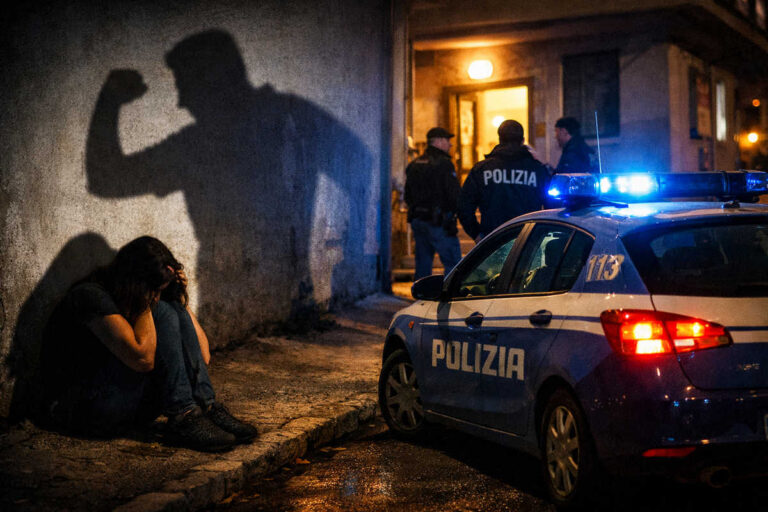 Botte, minacce e paura: la Polizia interviene ad Arezzo, due uomini nei guai