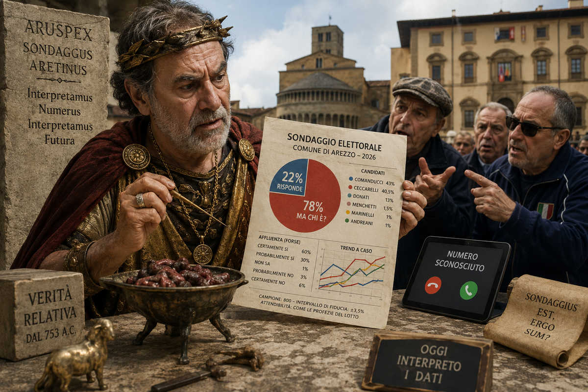 L'antico aruspice e i sondaggi moderni