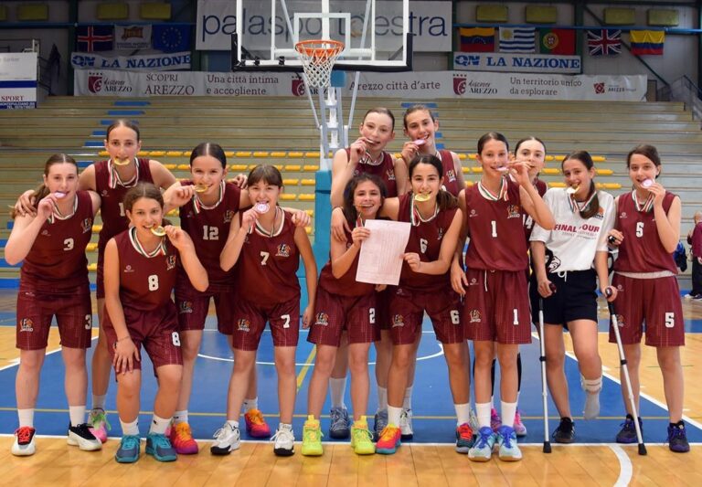 Under14 da leggenda: la Sba porta Arezzo in Italia e in Toscana un c’è più trippa per gatti