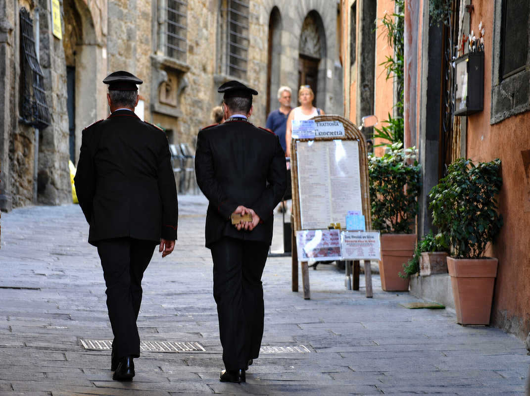 Carabinieri Cortona