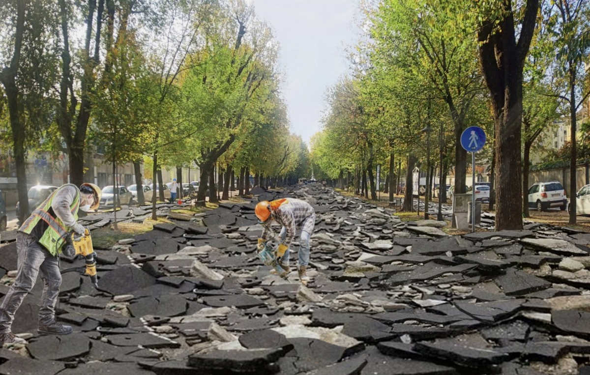 PD Arezzo, la città-spugna e l’asfalto divelto