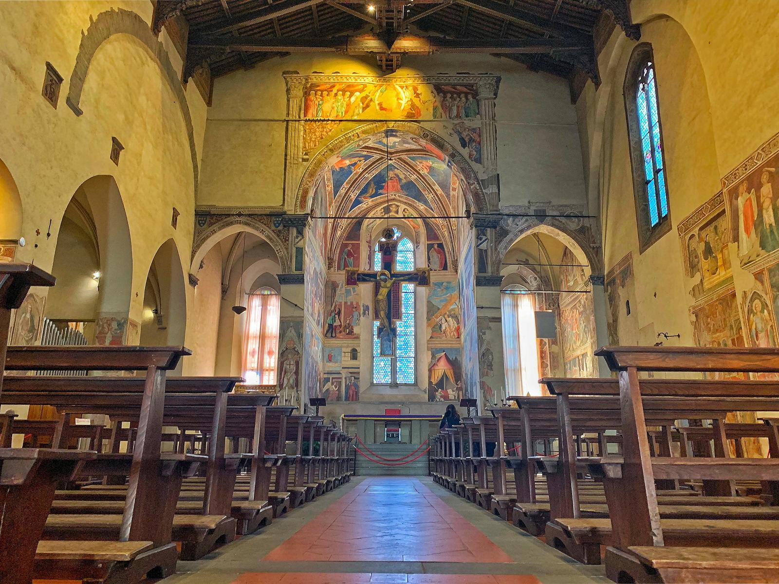 Arezzo Basilica di San Francesco Basilica di San Francesco ad Arezzo, uno dei luoghi legati ai Cammini di Francesco