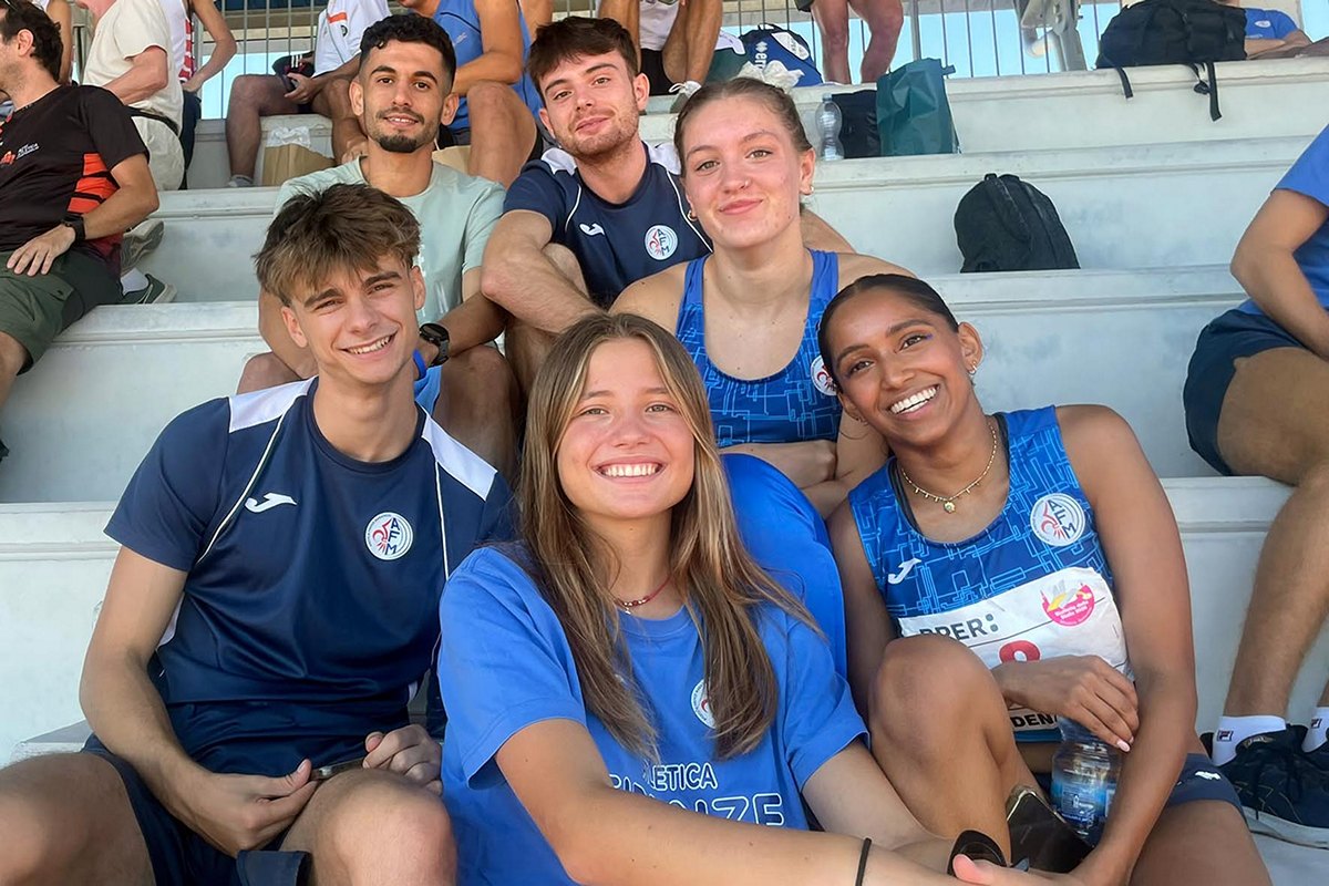 Nicholas Gavagni vince un oro tricolore ai Campionati di Società Nicholas Gavagni dell’Alga Atletica Arezzo, oro nel salto in lungo ai Campionati di Società Under23