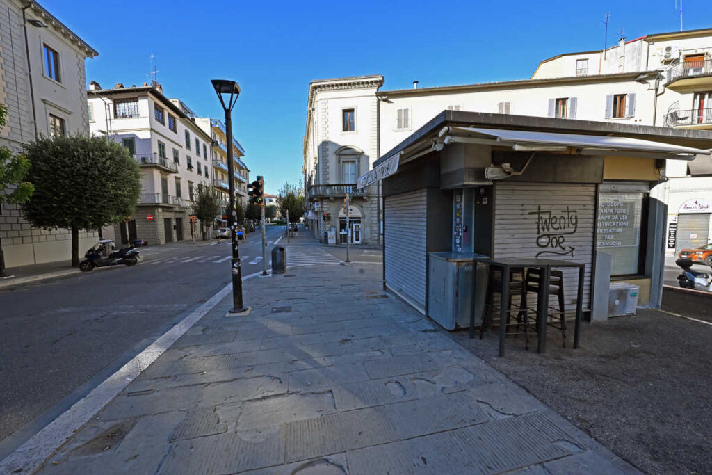 Edicole chiuse, inutilizzate o riconvertite ad Arezzo