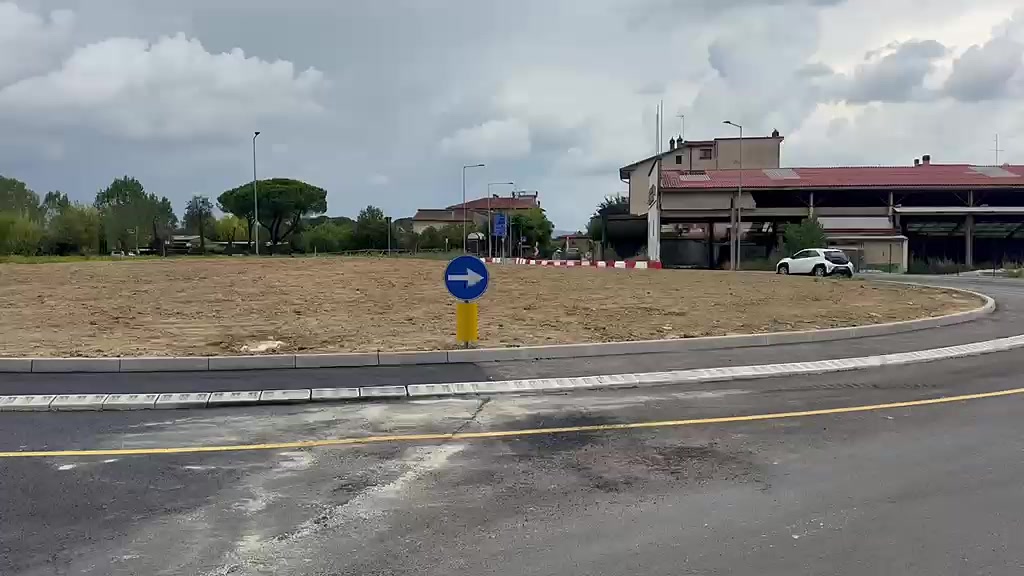 rotatoria-buonconte-tarlati-arezzo Nuova rotatoria tra via Buonconte da Montefeltro e via Tarlati ad Arezzo