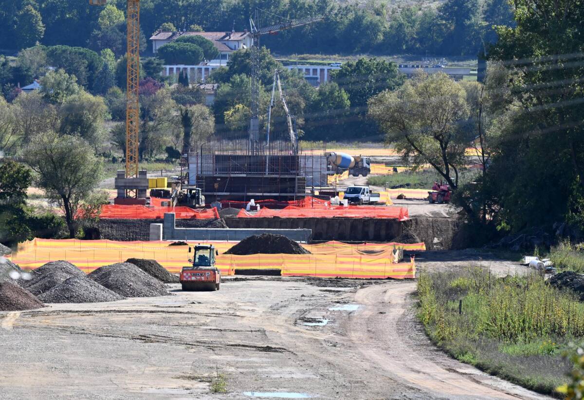 ponte buriano il nuovo ponte prende forma le foto del cantiere da Lortica.it ponte buriano il nuovo ponte prende forma le foto del cantiere