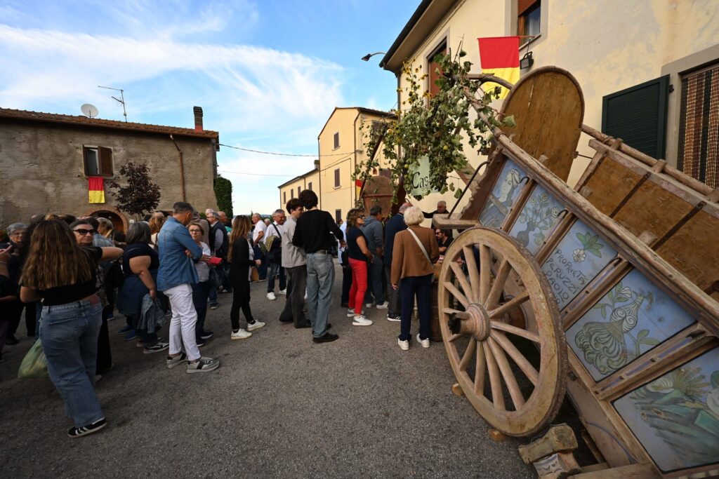 Carro di legno alla Mostra del Carro Agricolo di Fratticciola 2026