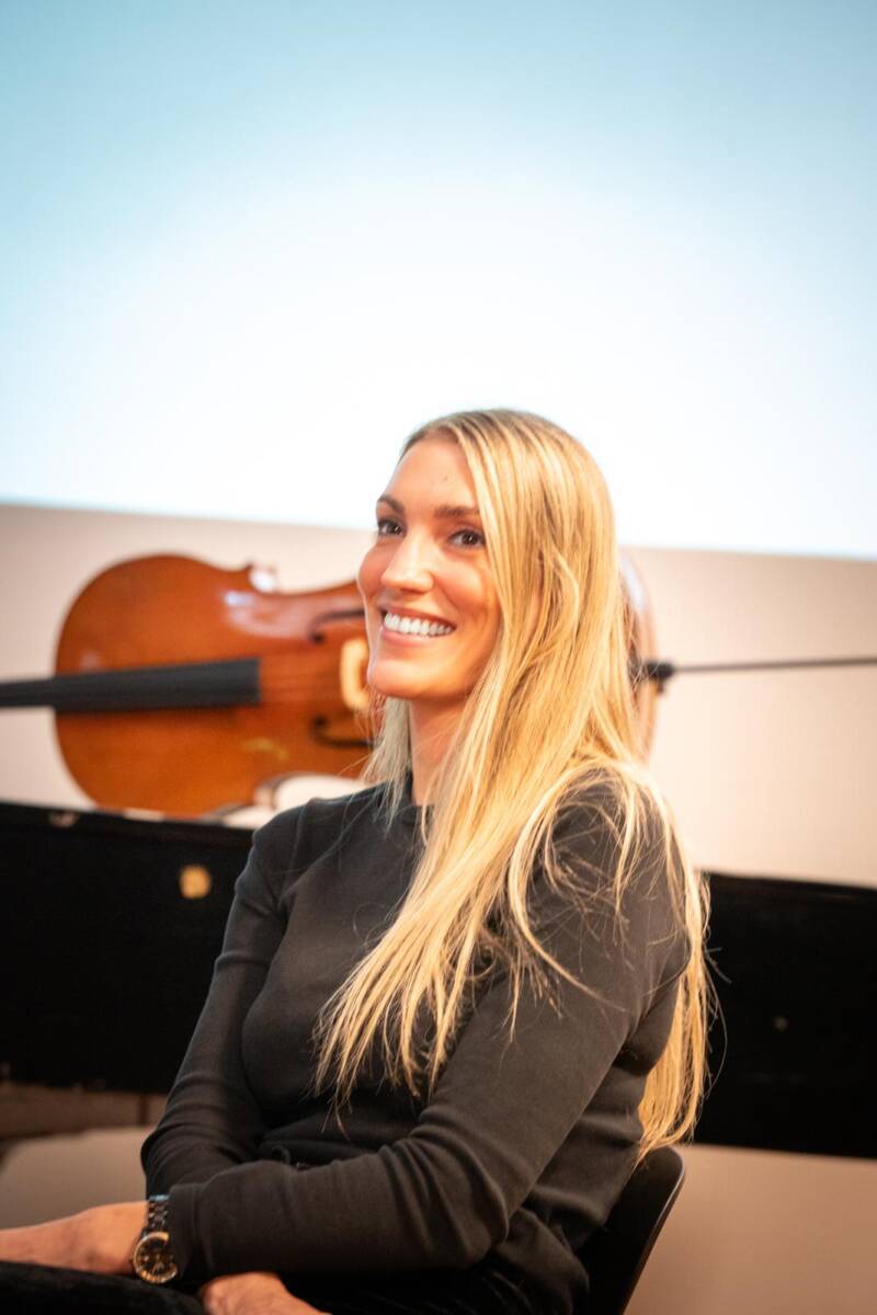Ritratto di Natalie Dentini alla Fondazione Guido d’Arezzo