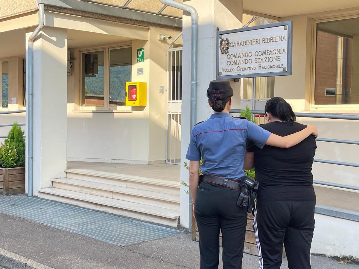 Cp. Bibbiena violenza di genere