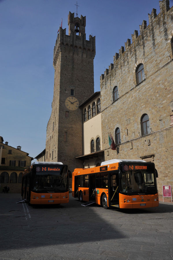 Autobus Ecobus ad Arezzo