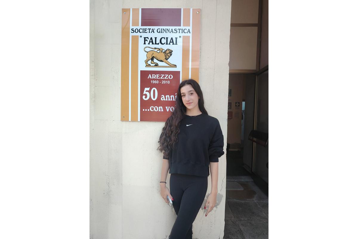 Hatice Gokce Emir Hatice Gokce Emir alla Ginnastica Falciai di Arezzo