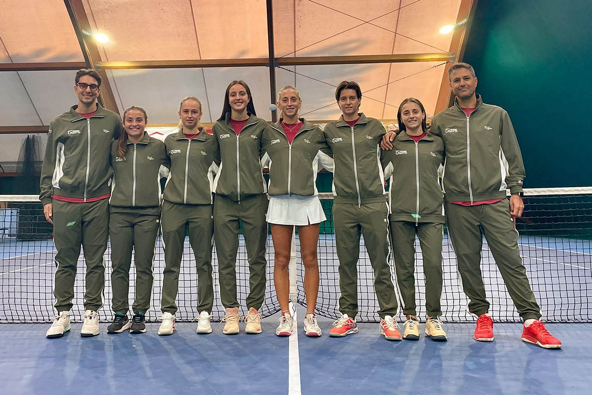 La squadra femminile del Tennis Giotto nel campionato di Serie A2 2026