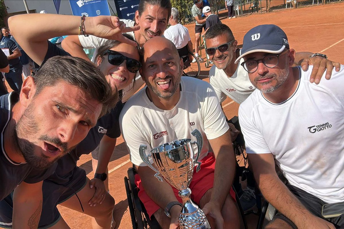 Tennis Giotto - Wheelchair Tennis 2026 La squadra del Tennis Giotto vicecampione d’Italia di wheelchair tennis 2026
