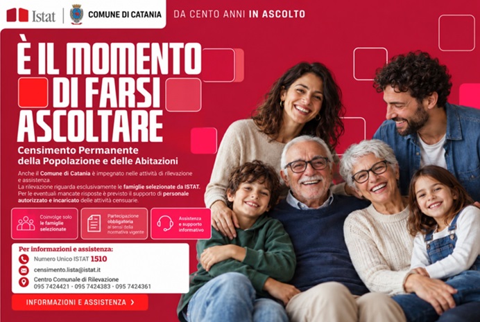 istat-censimento : Censimento Istat 2026, coinvolte 2.450 famiglie nel Comune di Arezzo.