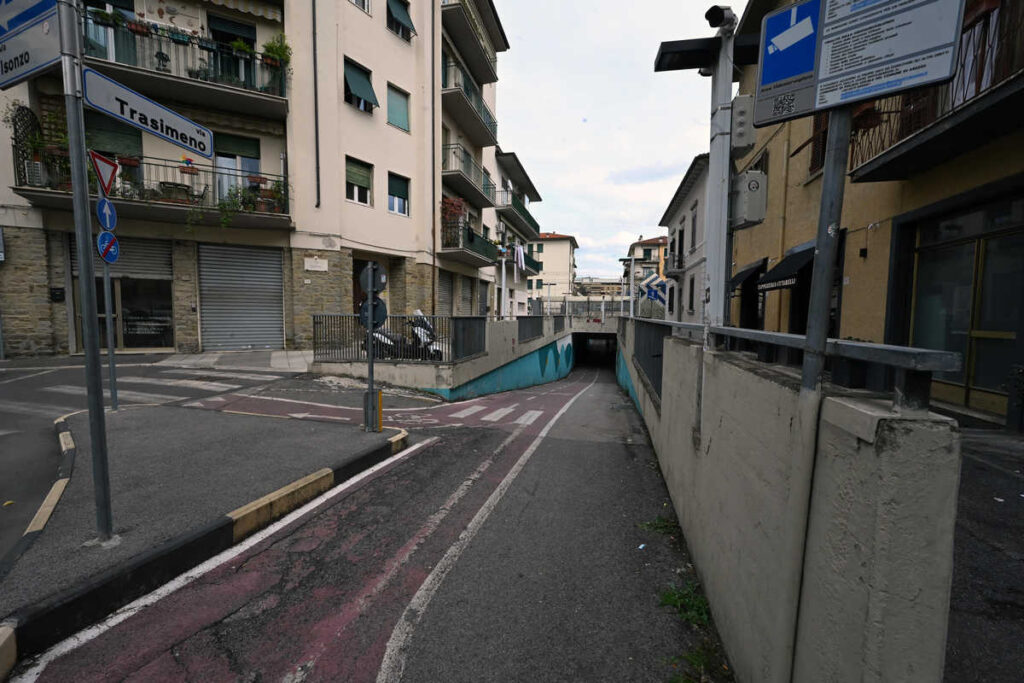 Sottopasso di via Trasimeno ad Arezzo nel 2026