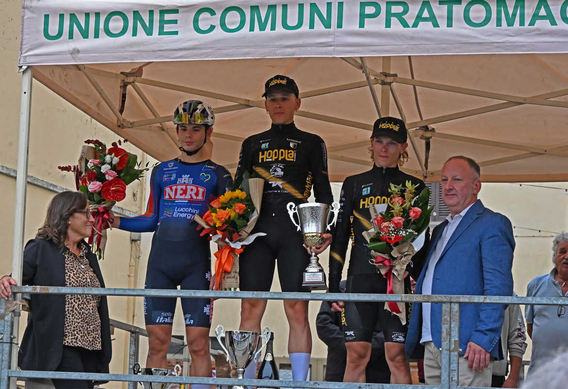 Lorenzo Magli protagonista nel finale della corsa.